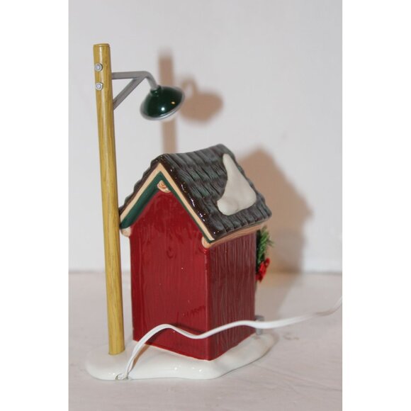 Dept 56 Snow Village - Backwoods Outhouse - Picture 4 of 6